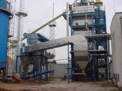 Filtración de gases de caldera