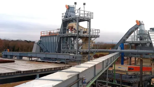 Sistemas de recepción, transporte, almacenamiento y dosificación de sólidos