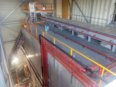 Sistemas de recepción, transporte, almacenamiento y dosificación de sólidos